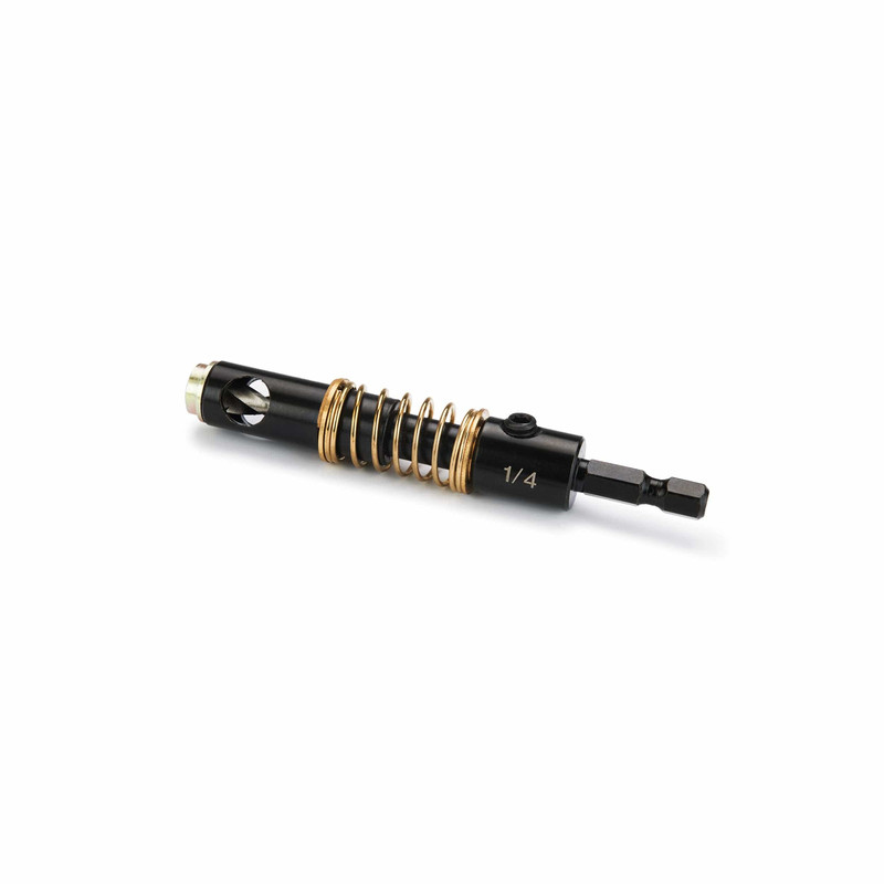Guided Drill Bit for CabinetMate Drilling Template - Size:1/4"